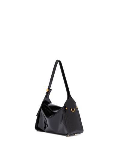Shoulder bag patent leather PENELOPE NERO