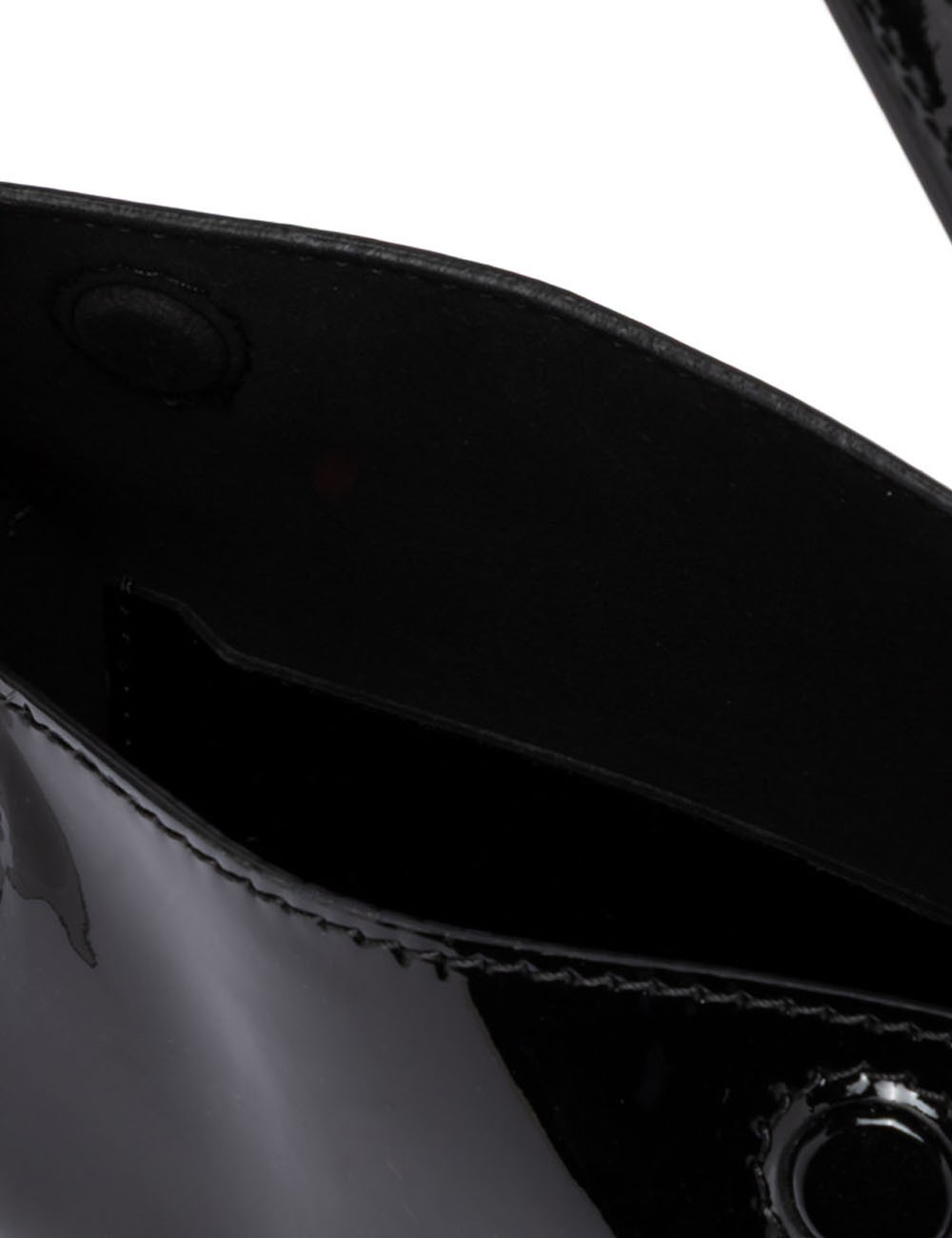 Borsa a tracolla in vernice PENELOPE NERO
