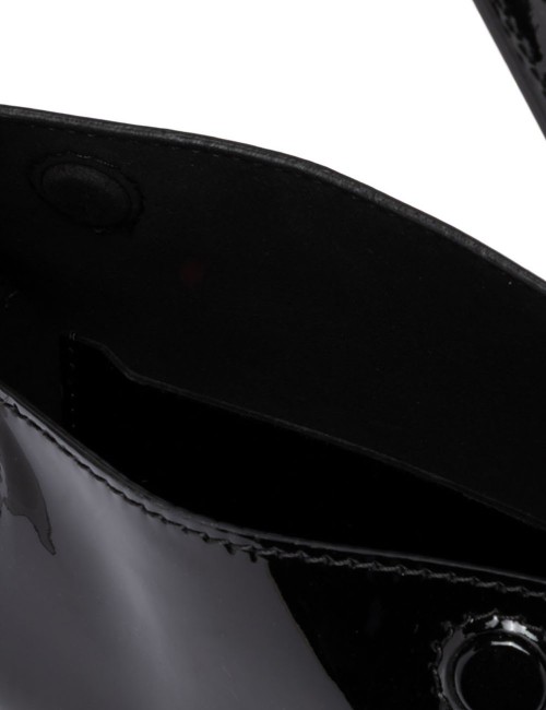 Shoulder bag patent leather PENELOPE NERO