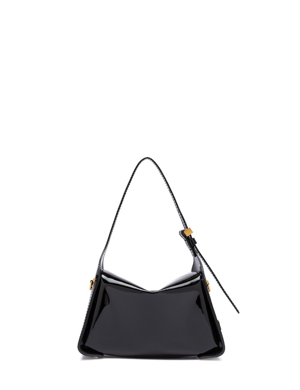 Borsa a tracolla in vernice PENELOPE NERO