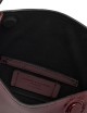 Borsa a tracolla in vernice PENELOPE WINE BERRY