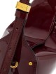 Shoulder bag patent leather PENELOPE WINE BERRY