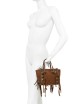 Borsa piccola a spalla scamosciata MARCELLA COGNAC