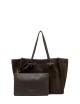 Shoulder bag in suede MARCELLA ESPRESSO