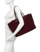 Shoulder bag in suede MARCELLA ESPRESSO