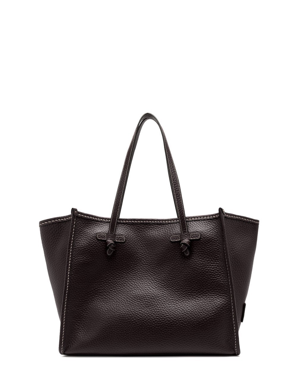 Shoulder bag in leather MARCELLA ESPRESSO