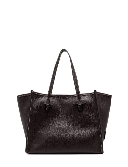Shoulder bag in leather MARCELLA ESPRESSO