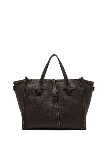 Cross-body in leather MISS MARCELLA 32 ESPRESSO