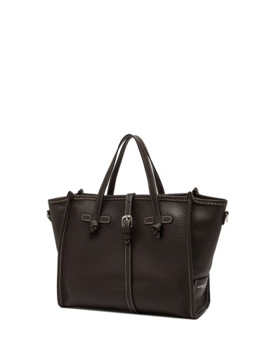 Borsa con tracolla in pelle MISS MARCELLA 32 ESPRESSO