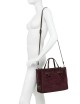 Borsa a tracolla scamosciata MISS MARCELLA 32 ESPRESSO