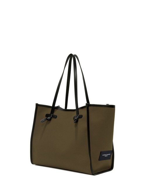 Borsa a mano MARCELLA MILITARE-CORDA