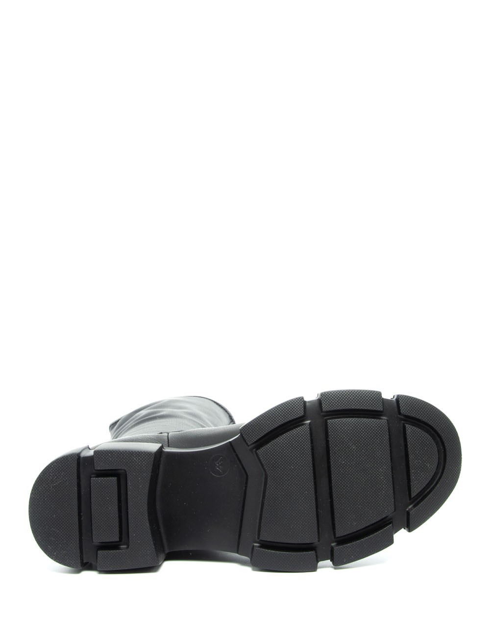 Stretch boots leather black