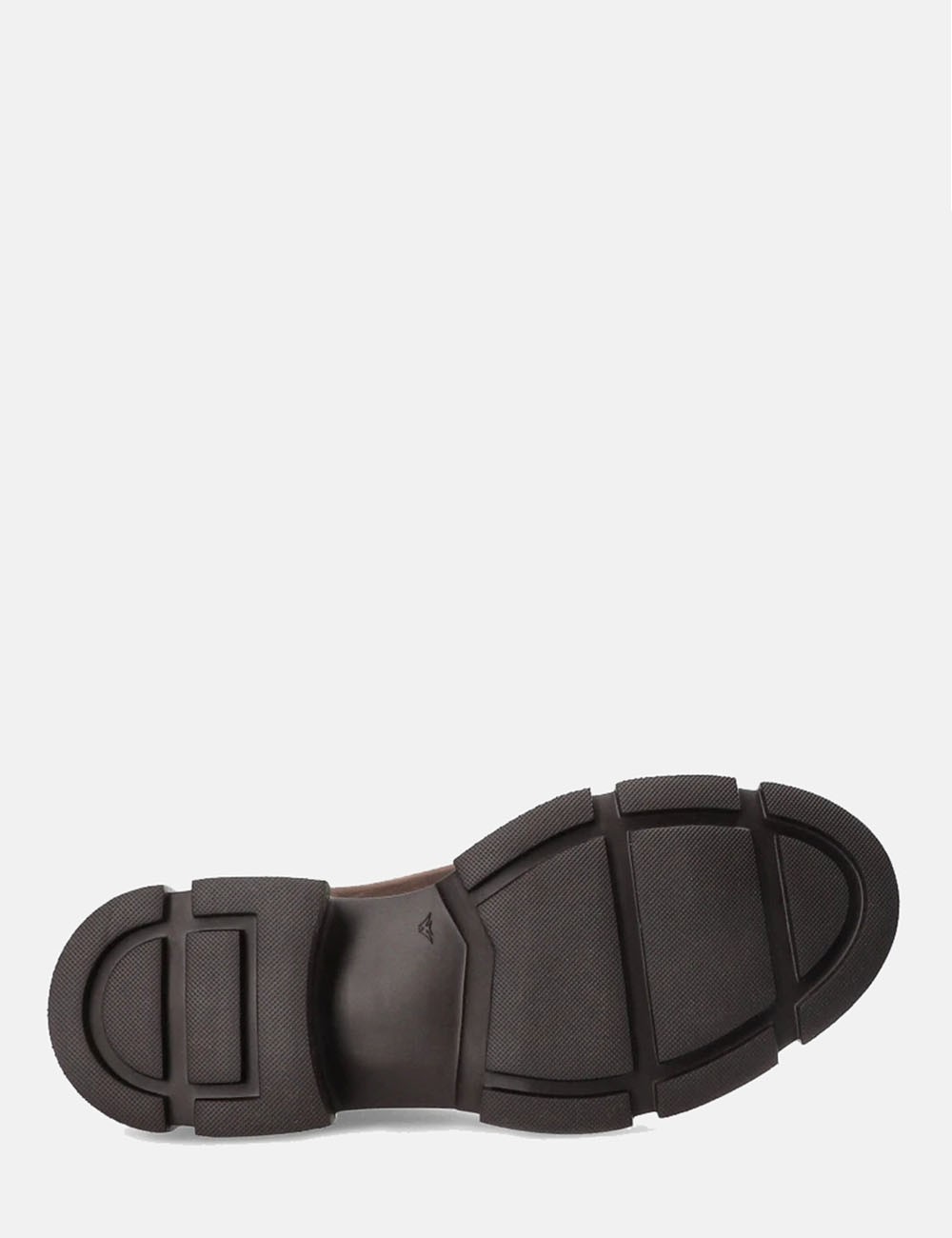 Stretch ankle boot in suede chocolate