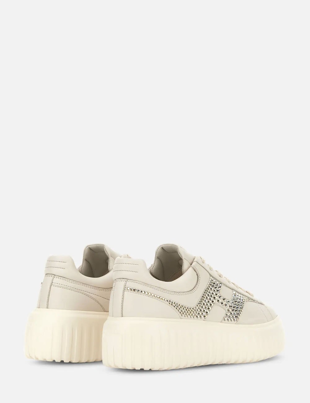 Sneakers Hogan H-Stripes yogurt white marble