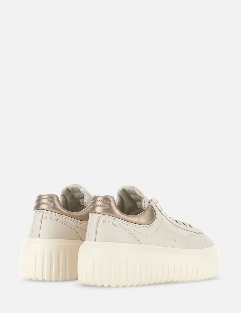 Sneakers H-Stripes Avorio Oro