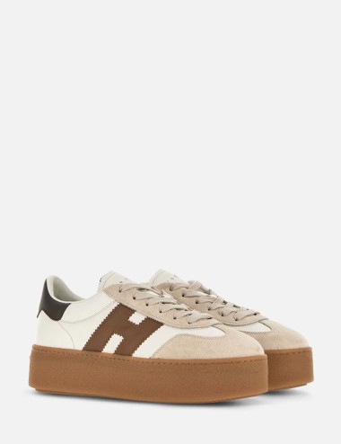 Sneakers Cool Ivory Beige Brown