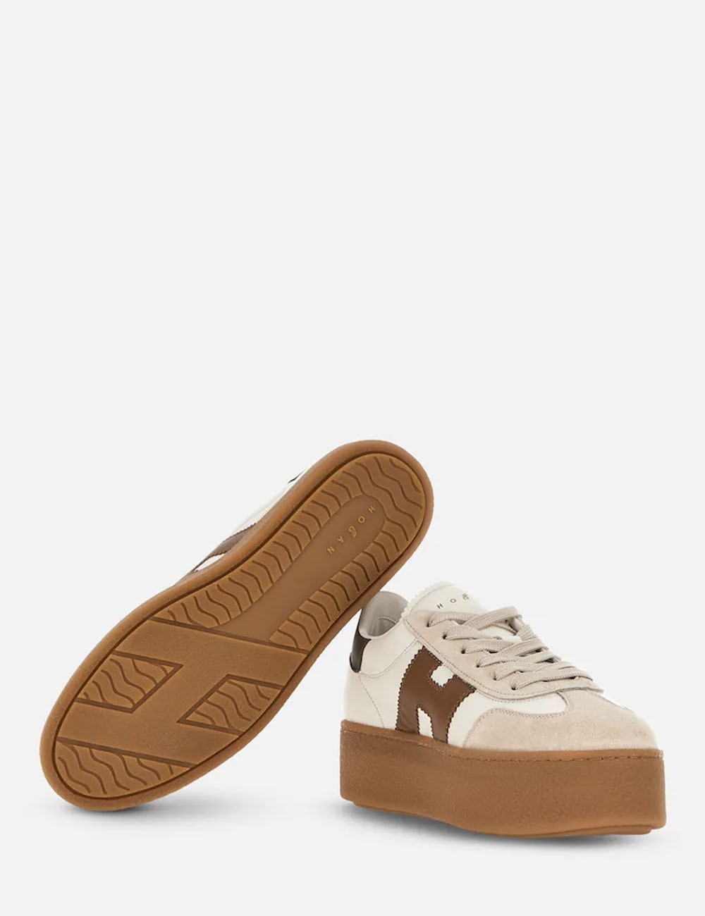 Sneakers Cool Ivory Beige Brown