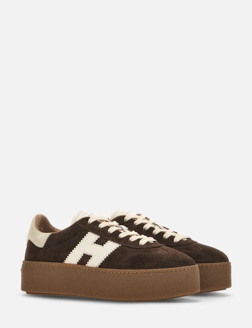 Sneakers Cool scamosciata Marrone