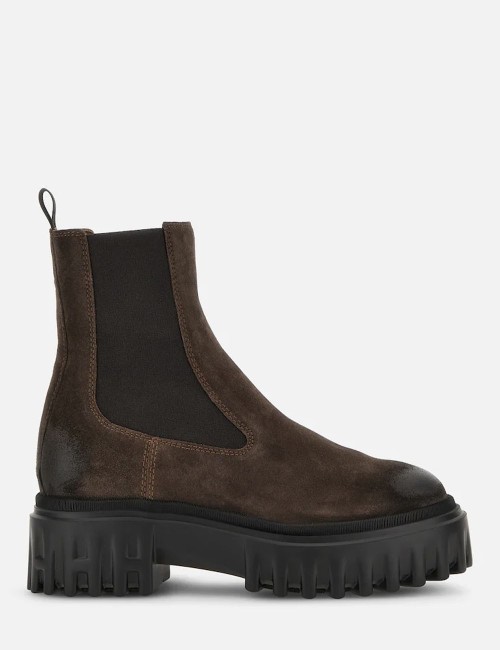 Chelsea Boots H700 suede Brown