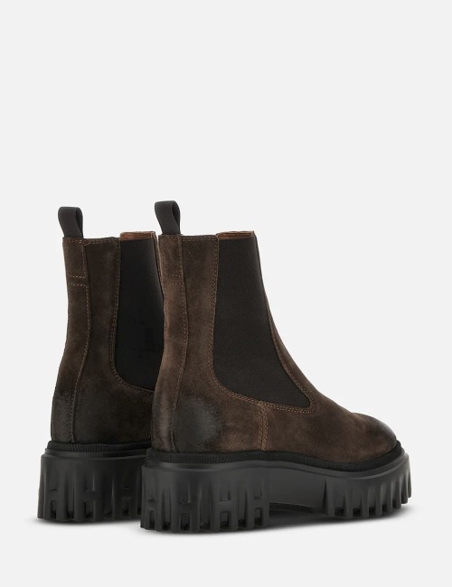 Chelsea Boots H700 suede Brown