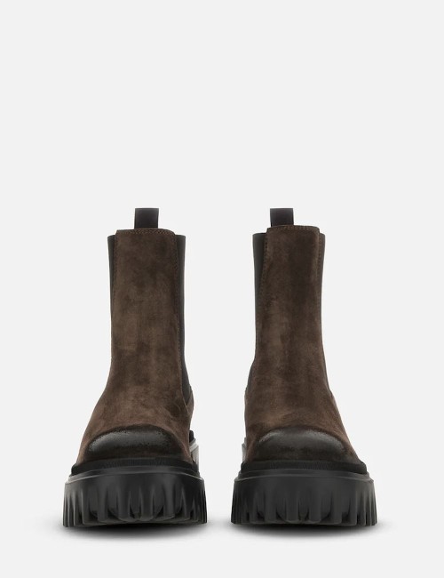 Chelsea Boots H700 suede Brown