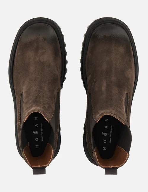 Chelsea Boots H700 suede Brown