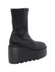 ELODIE BOOTIES LEATHER BLACK