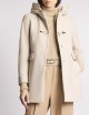 Toggle Coat in Panno di Lana Mélange