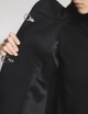 Romantic Coat in Panno di Lana nero