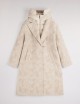 Cappotto Double Front in Resca di Lana e Mohair
