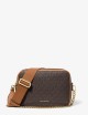 Bryant Medium Signature Logo Camera Crossbody Bag BRN/ACORN