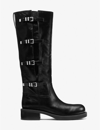 Stivale Darrington in pelle nero