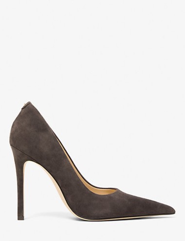 Elyse Suede Pump Chocolate