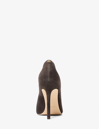 Elyse Suede Pump Chocolate
