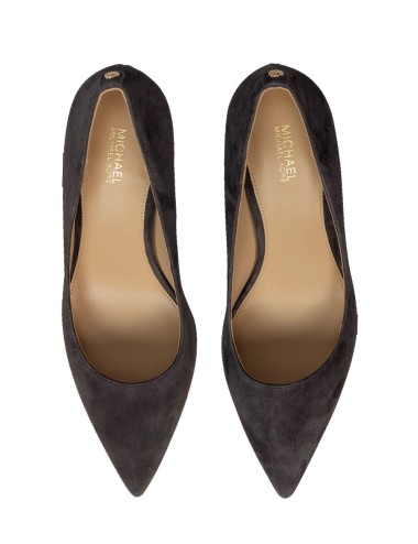 Décolleté Alina in pelle scamosciata cioccolato
