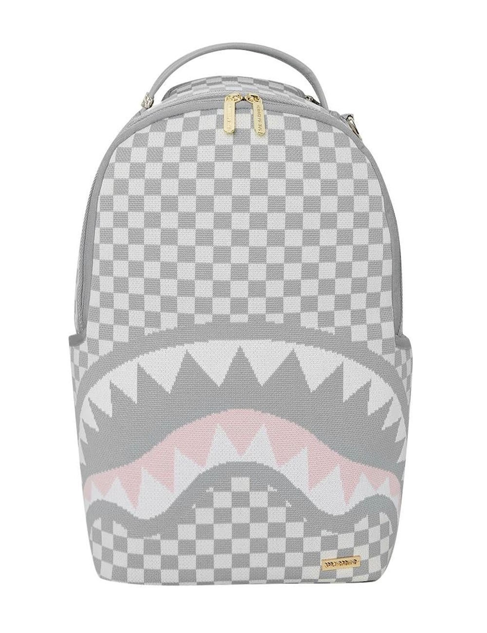 KNIT SHARKS IN PARIS IN CREAM DLX BACKPACK