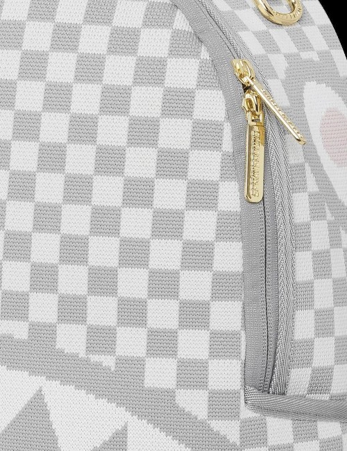 KNIT SHARKS IN PARIS IN CREAM DLX BACKPACK