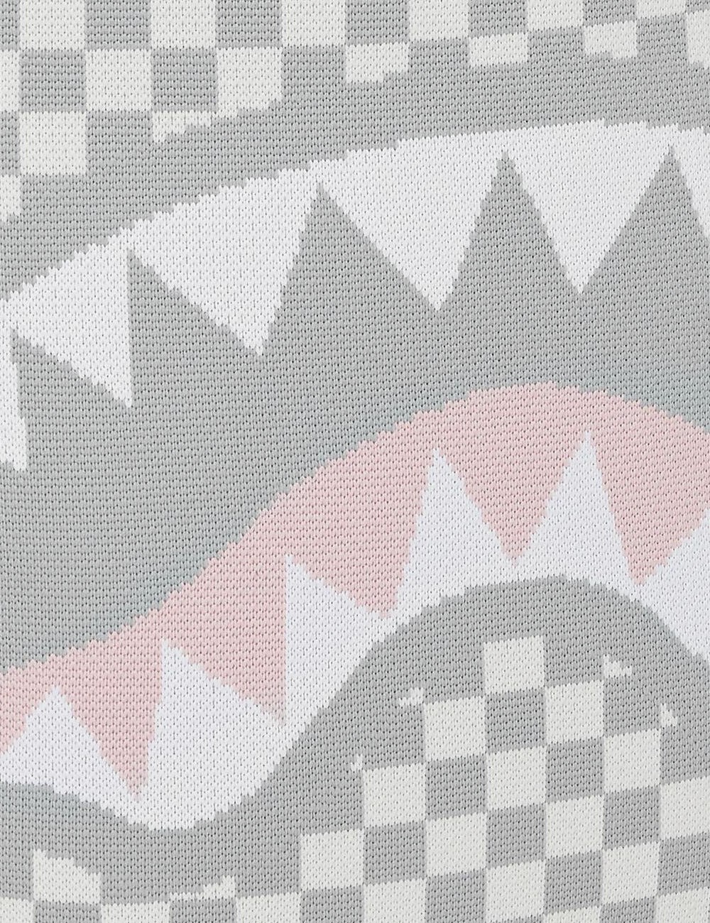 KNIT SHARKS IN PARIS IN CREAM DLX BACKPACK
