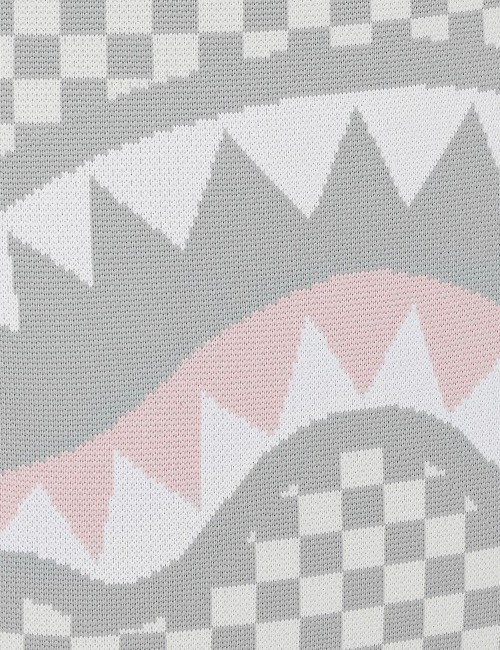 KNIT SHARKS IN PARIS IN CREAM DLX BACKPACK