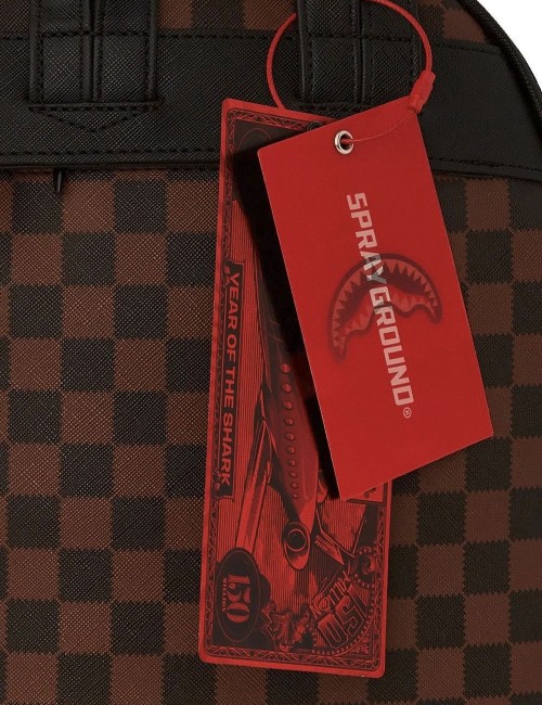ZAINETTO SAWTOOTH SHARKS IN PARIS SAVAGE BACKPACK