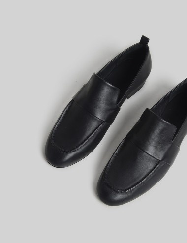 Mocassino in pelle Pat nero