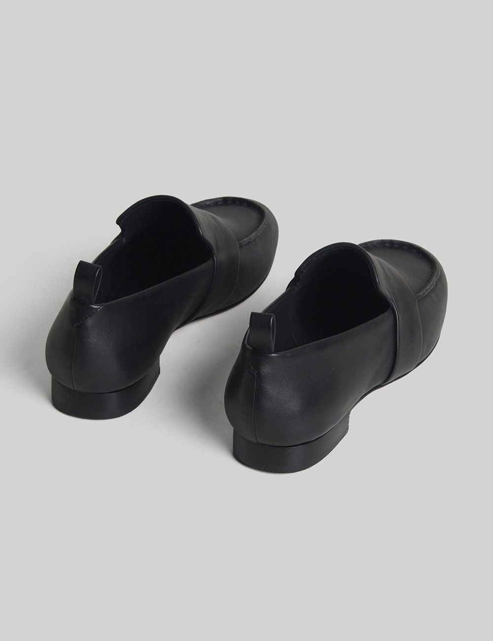 Mocassino in pelle Pat nero