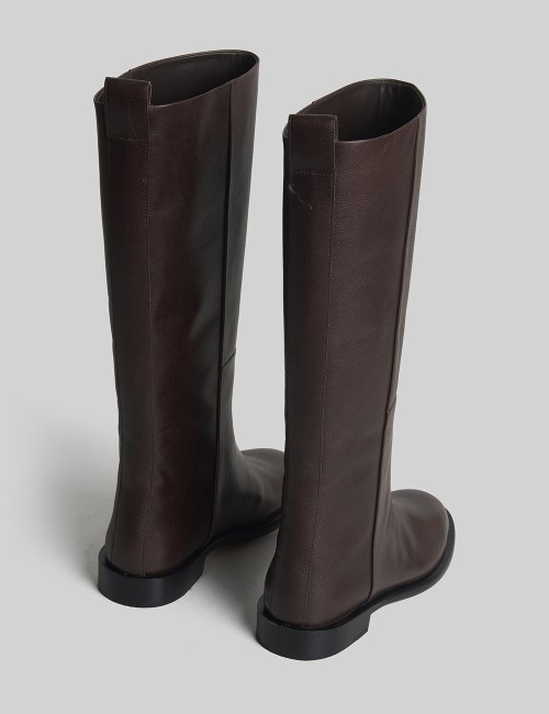 Stivale in pelle Wade malaga cacao