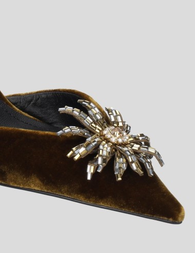 Sandali ODEA PUMPS 65 ocra