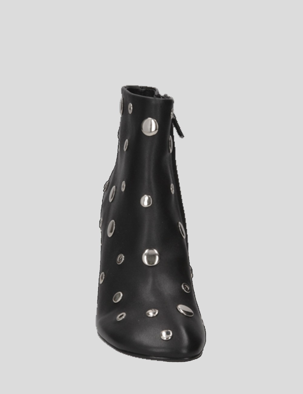 Ankle boots with studs black