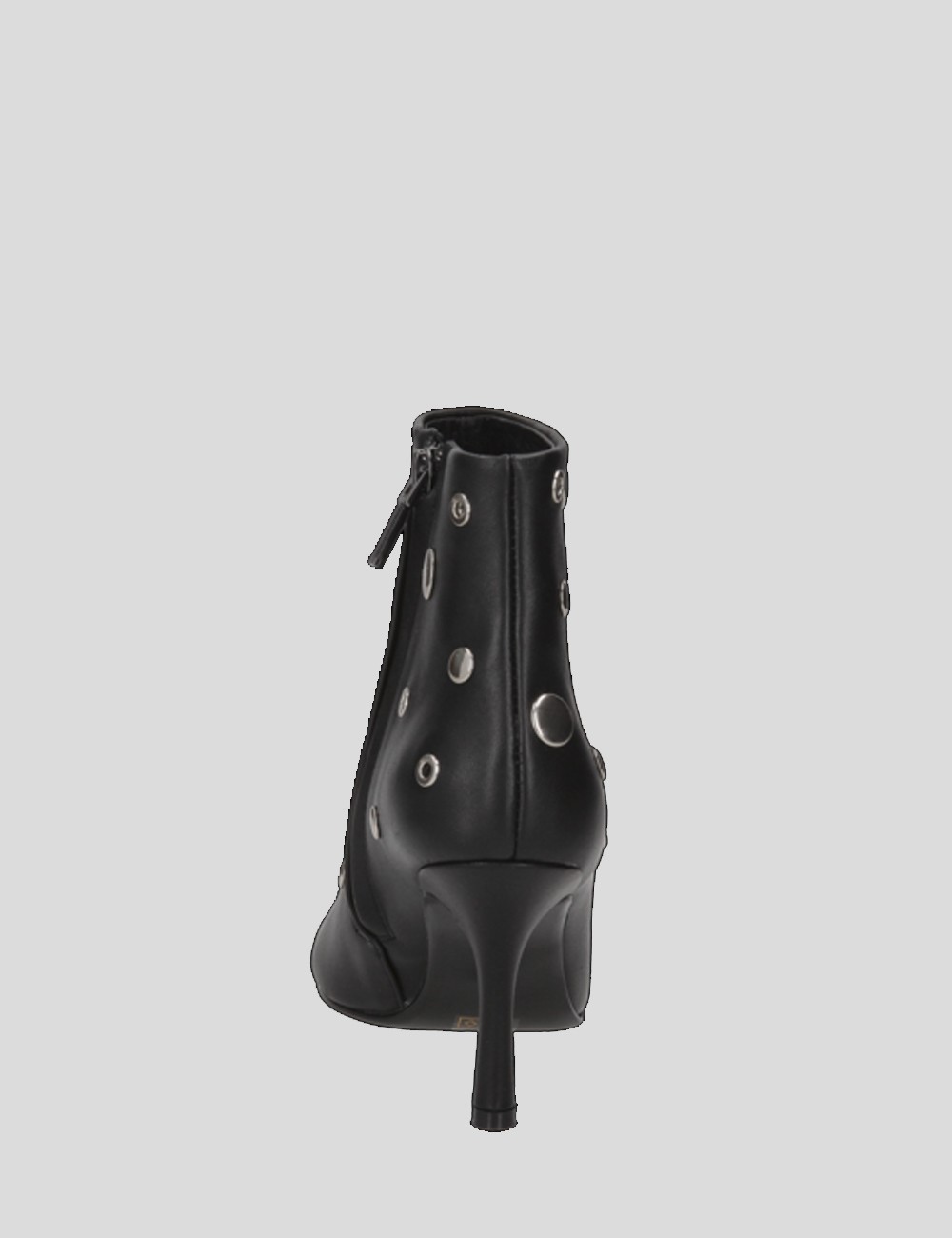 Ankle boots with studs black