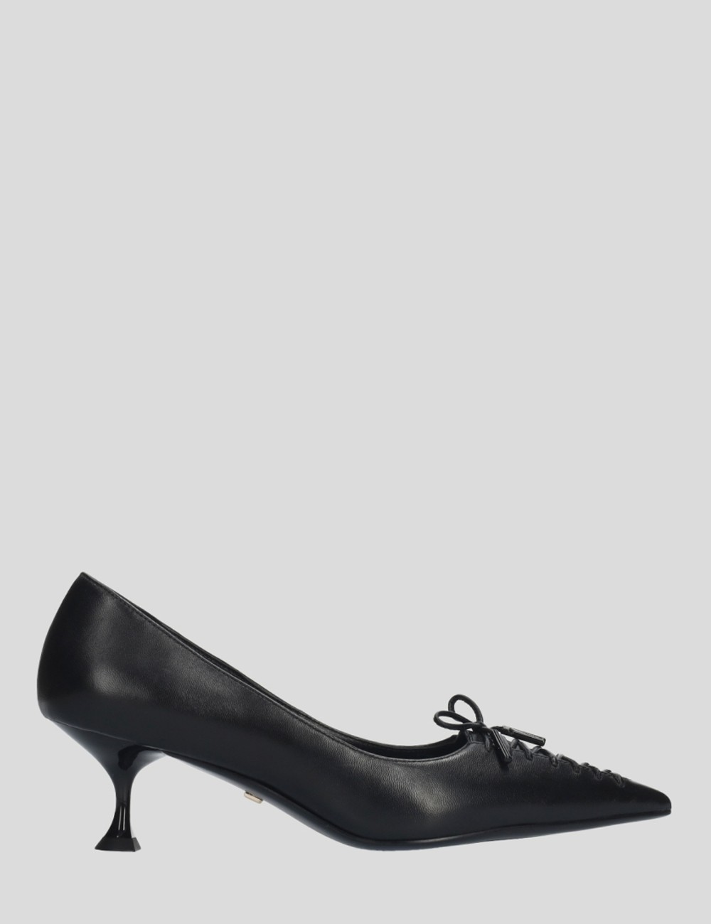 Scarpa con tacco NAVARI PUMPS 55 nera