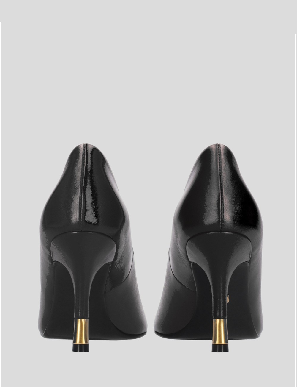 Scarpa con tacco in pelle GALATEA PUMPS 85 nera
