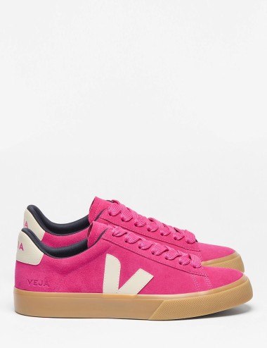 SNEAKERS CAMPO BOLD SUEDE PINK PIERRE NATURAL