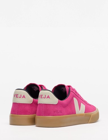 SNEAKERS CAMPO BOLD SUEDE PINK PIERRE NATURAL